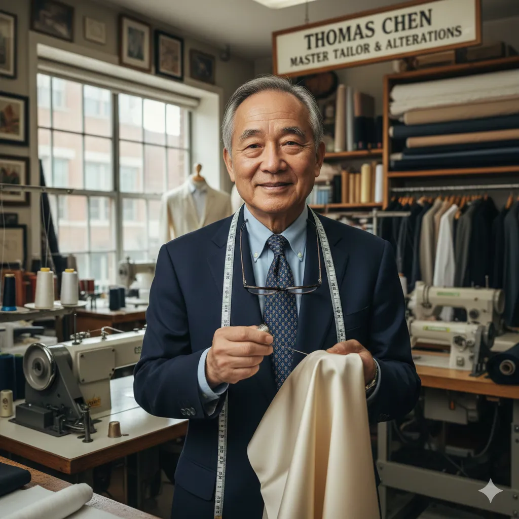 Thomas Chen, Senior Alterations Specialist at vorgyronphiphrax